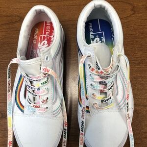 Vans Pride/Awareness Sneakers Wms Size 6.5, Men’s Size 5